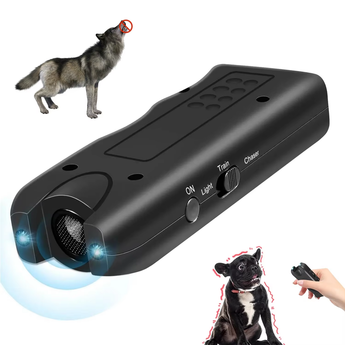 Répulsif Portable Ultrasonique pour Chien